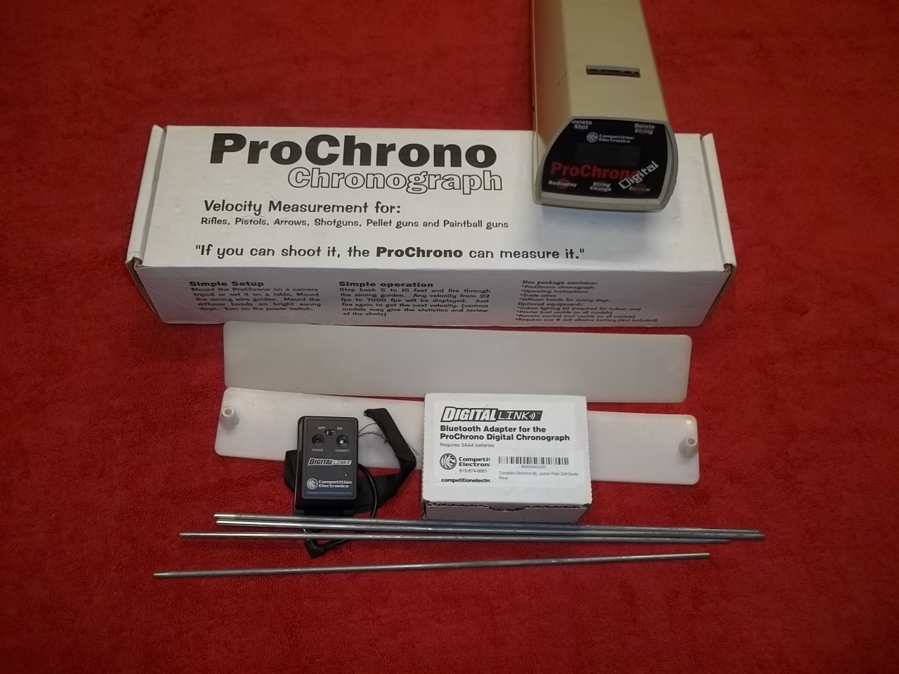 Digital sales link chronograph