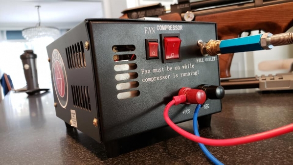 AEAC Vlog video New Spark mini compressor Flash Pup .22