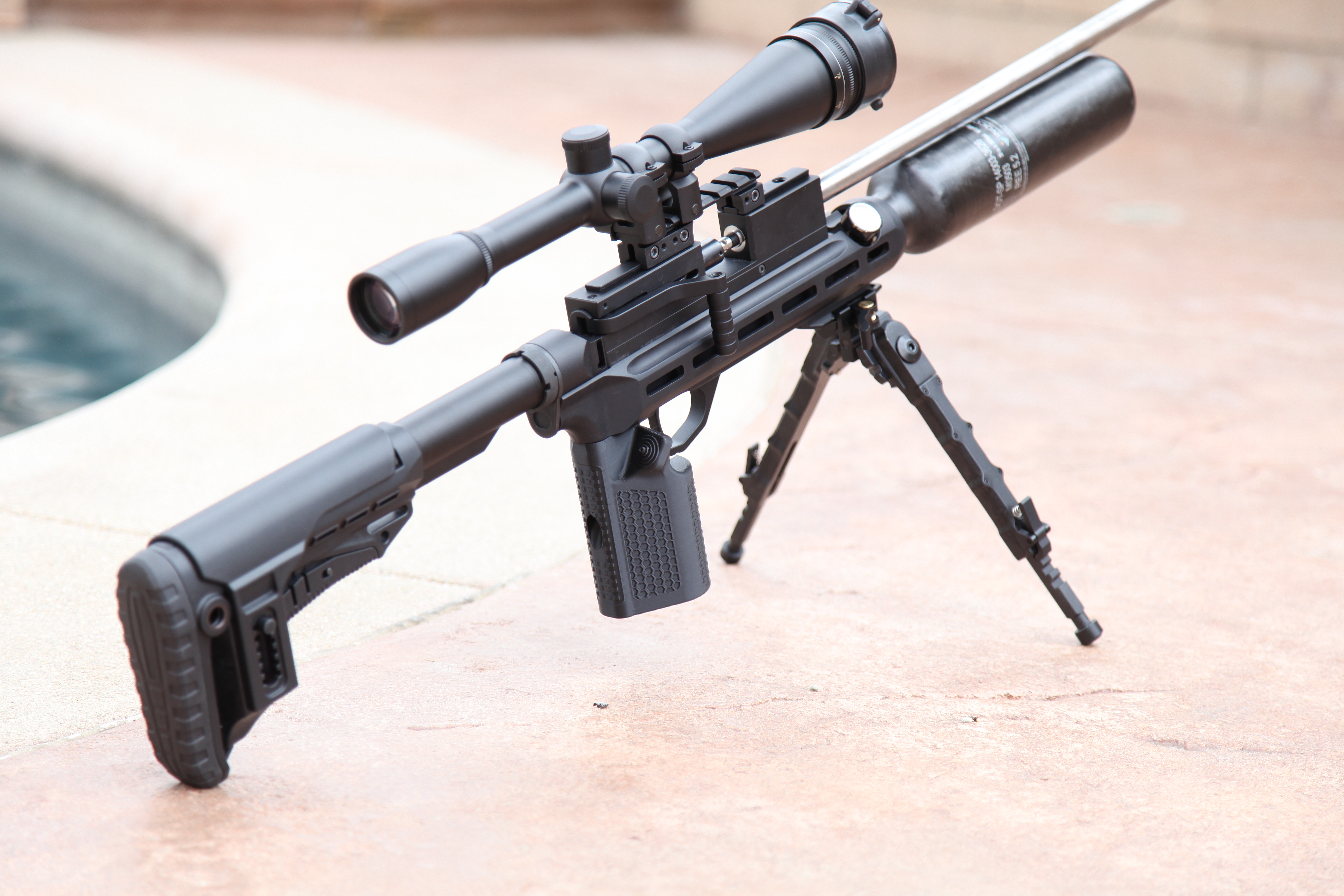 Airforce Raw Benchrest Grip.JPG
