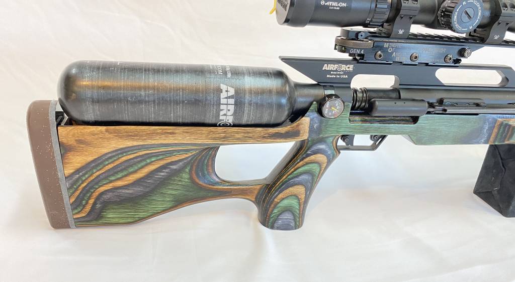 Airforce Texan Stock Custom Green Mountain Camo Laminated Wood Stock by Diamond Gun Stocks IMG...jpg