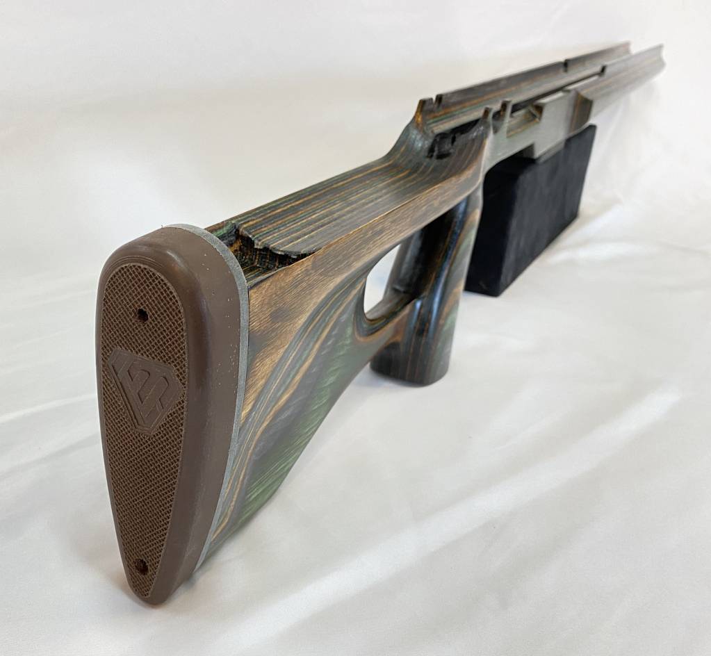 Airforce Texan Stock Custom Green Mountain Camo Laminated Wood Stock by Diamond Gun Stocks IMG...jpg