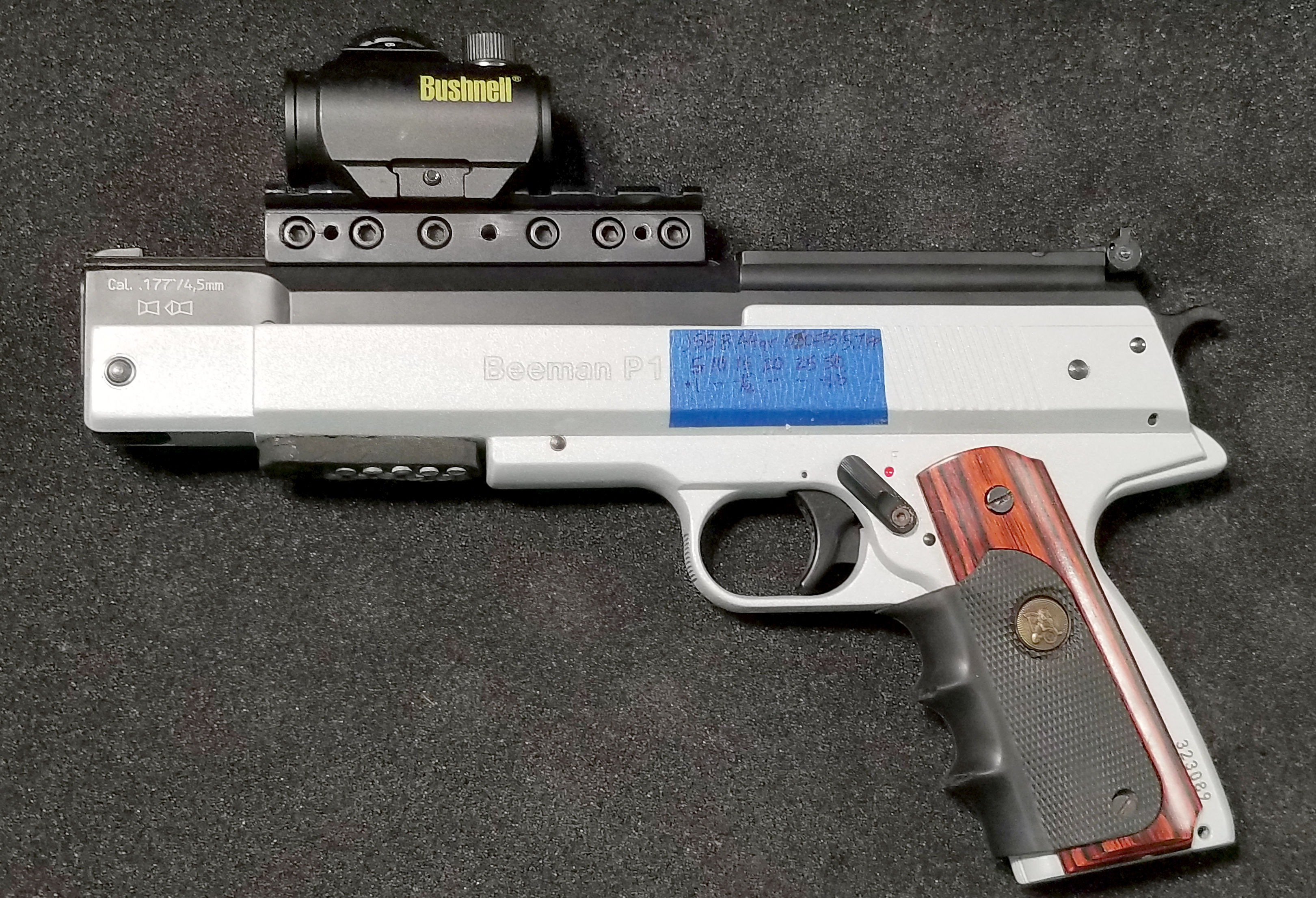 Beeman P1 Silver Bushnell Red Dot 1.jpg