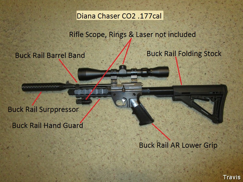 177 Diana Chaser CO2 Pellet Pistol