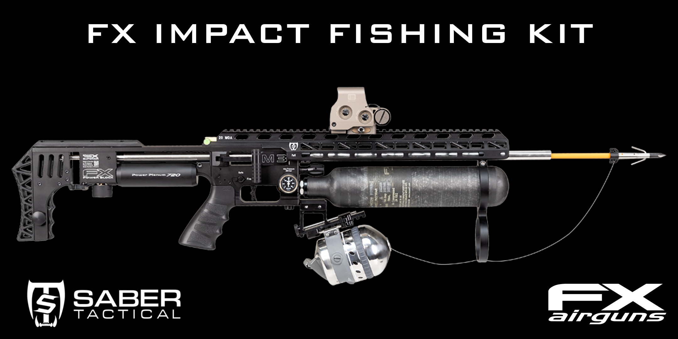Saber Tactical releases the new FX Impact Fishing Kit Today!, Airgun Forum, Airgun Nation, Best Airgun Site