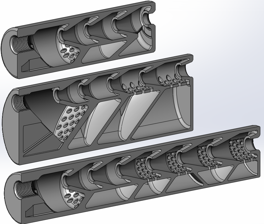 Huben pistol muffler comparison2.png