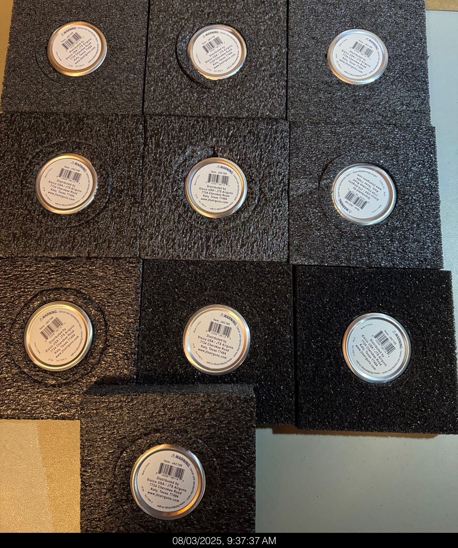 JTS Dead Center .22 Cal, 18.1 Domed, 250ct - Pic 02.jpg