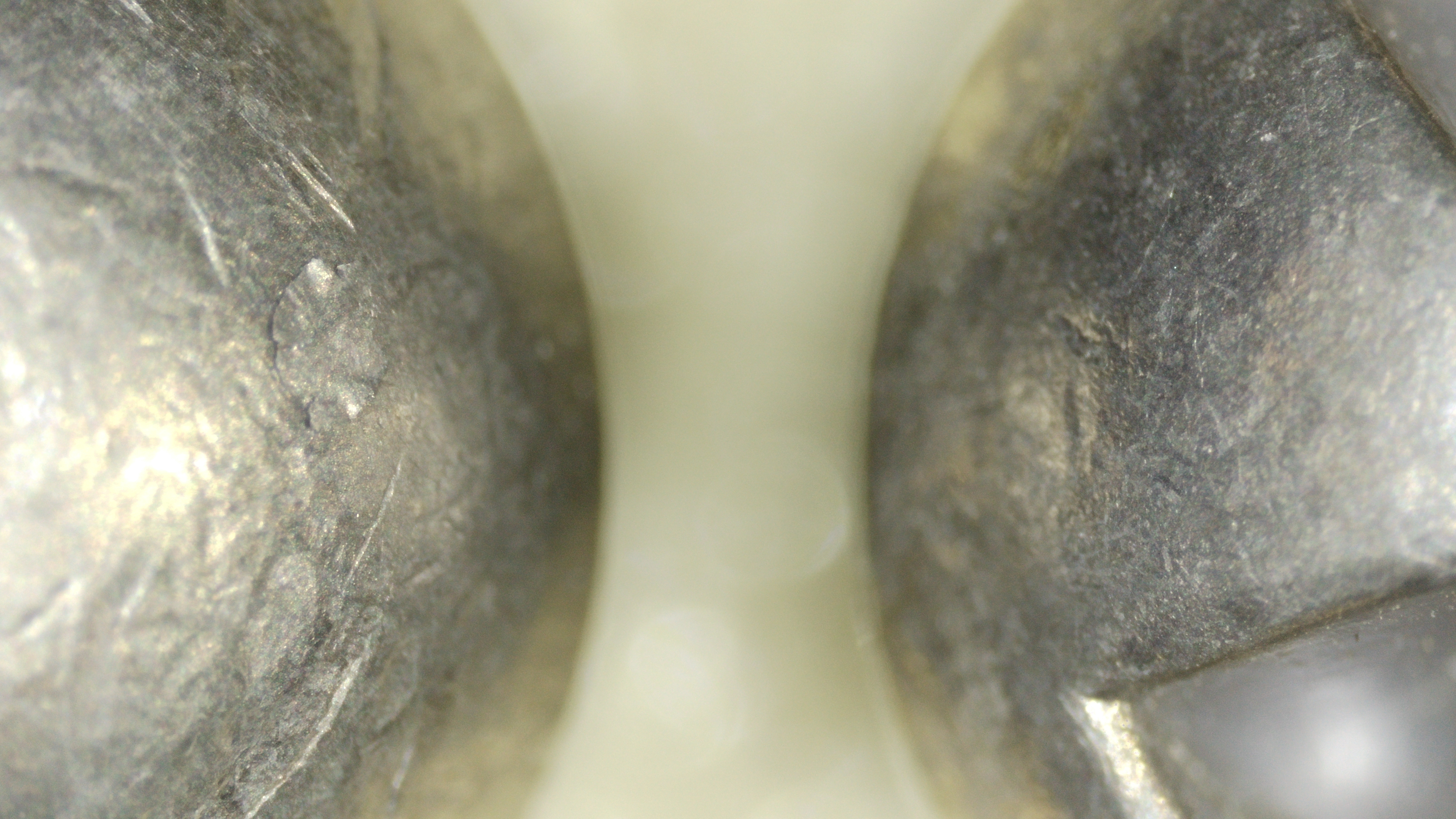 Left FX 30 Cal 50.2 Grain Pellet - Right JSB Hades Diabolo 30 Cal 44.75 Grain Pellet 004.JPG