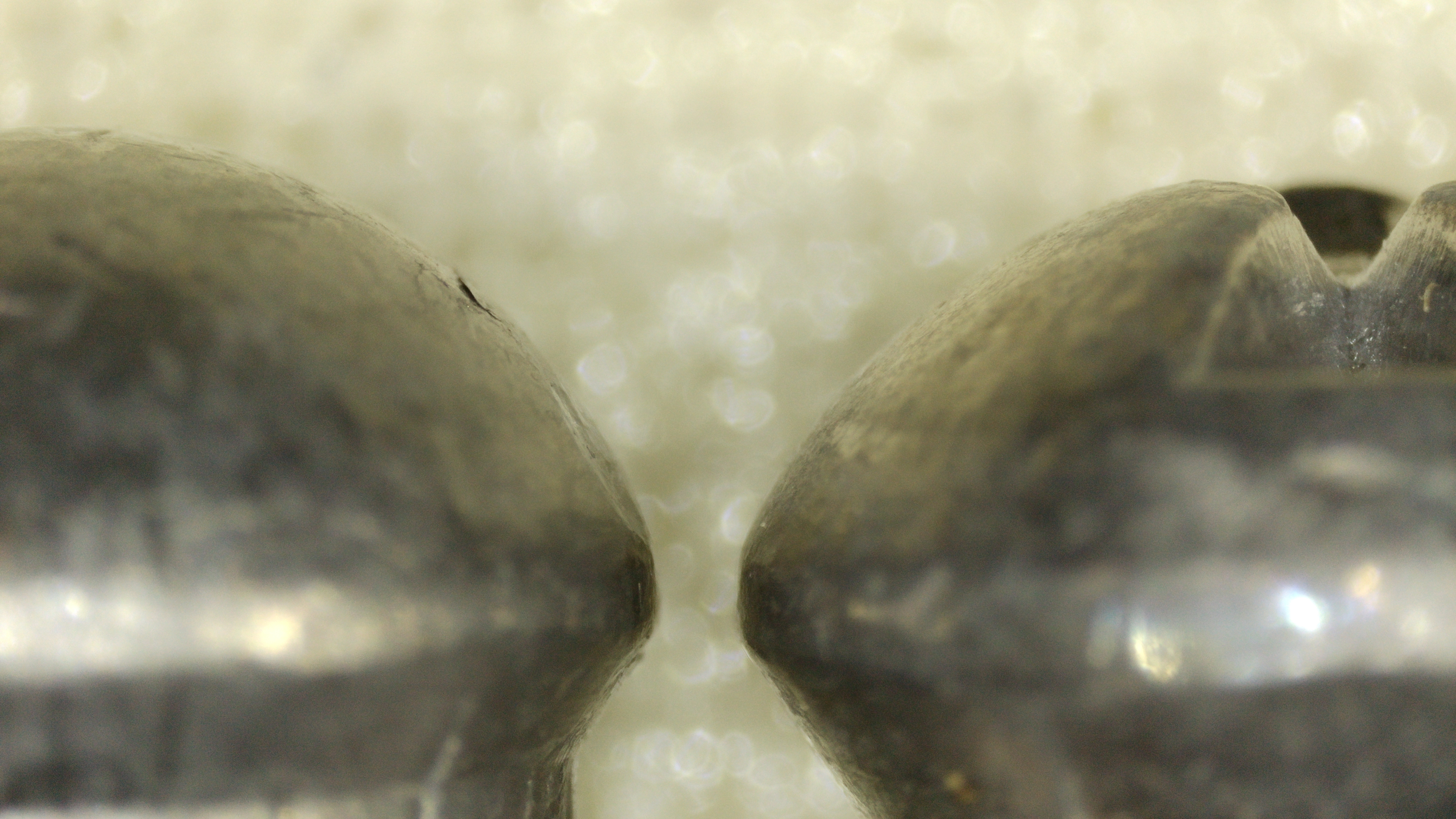 Left FX 30 Cal 50.2 Grain Pellet - Right JSB Hades Diabolo 30 Cal 44.75 Grain Pellet 009.JPG