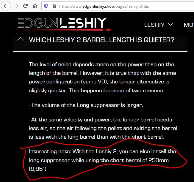 leshiy 2 - which leshiy 2 barrel length is quieter.1610276498.JPG