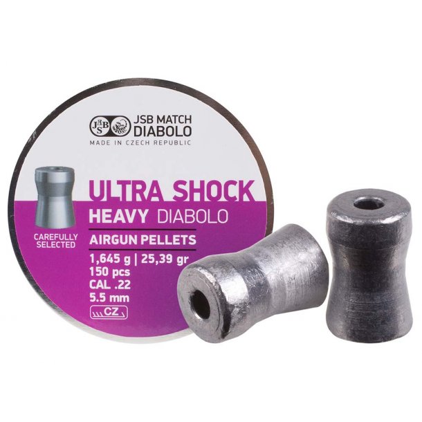 Projectiles.  JSB.  UltraShock Heavy.  22cal.  25.39gr.jpg