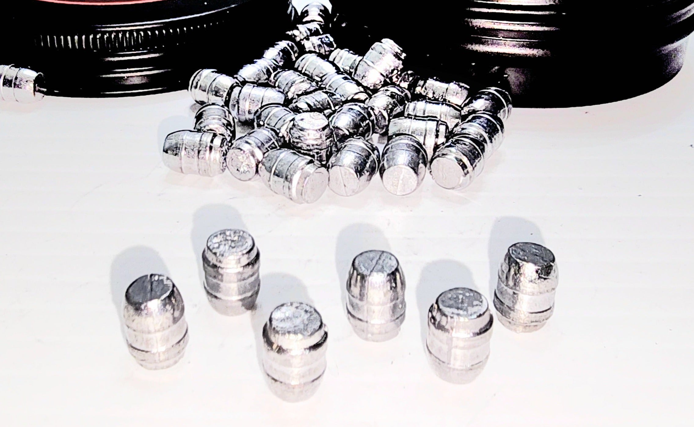 Projectiles. Slugs. Large Meplat. Tremor Solid Boat Tail (SBT) Slugs. .25cal. 40.00gr. Cast — ...jpg