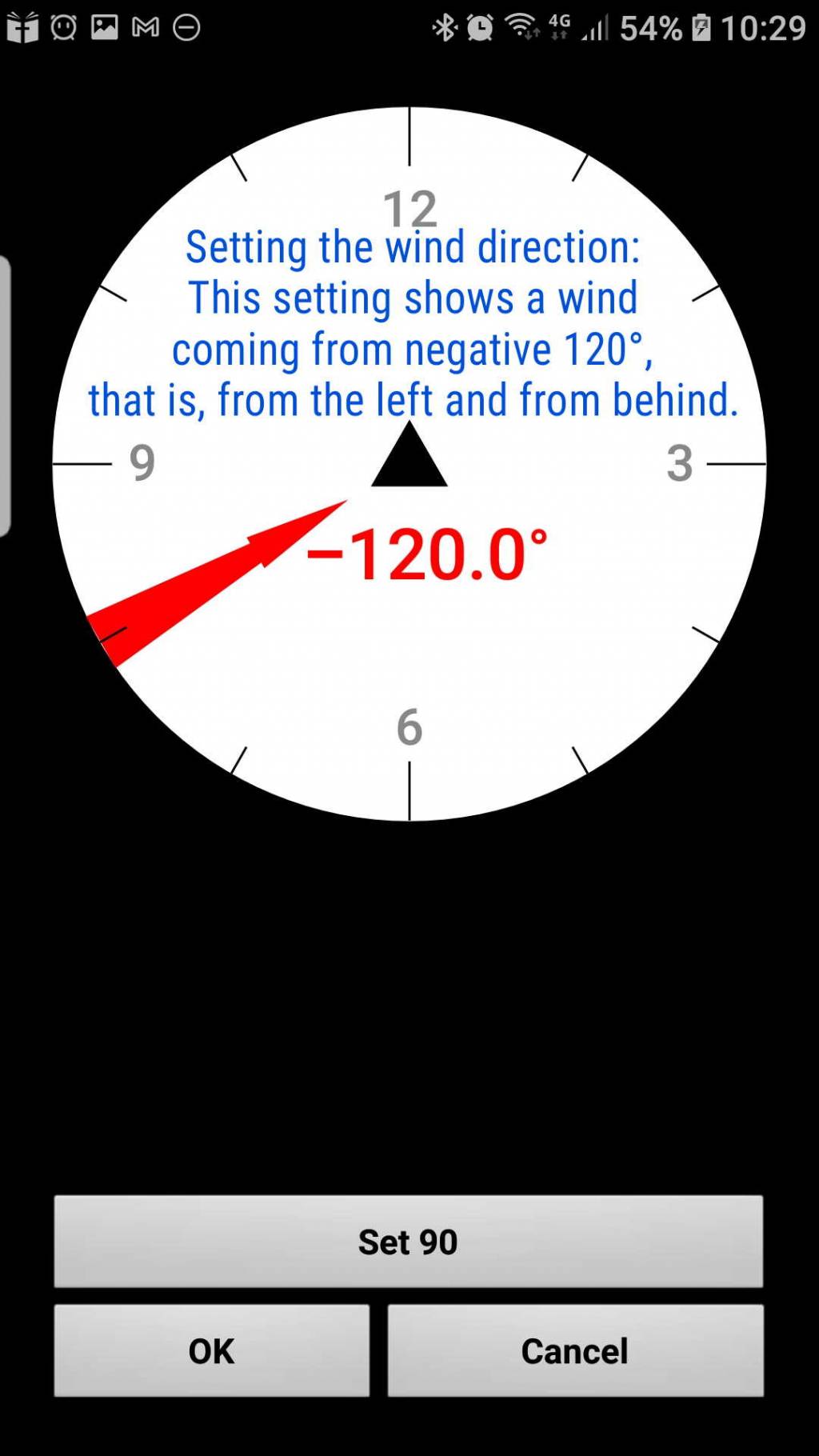 Strelok Pro. Setting the Wind Direction.1604850882.jpg