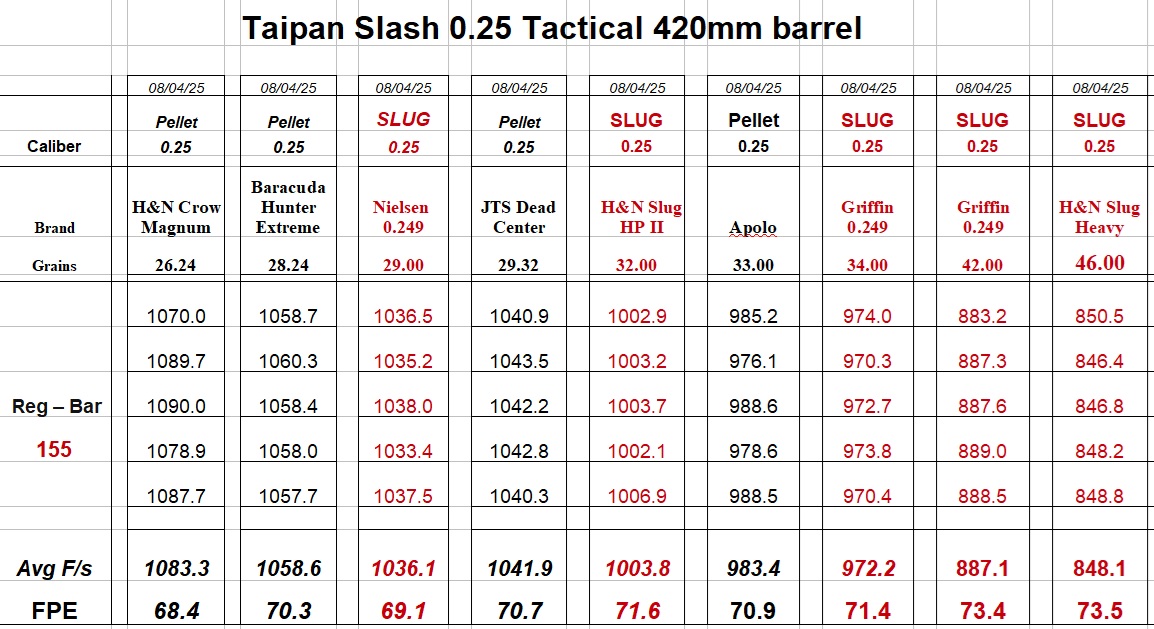 Taipan Slash 25 cal Tactical 420mm barrel - Regulator 155 Bar.jpg