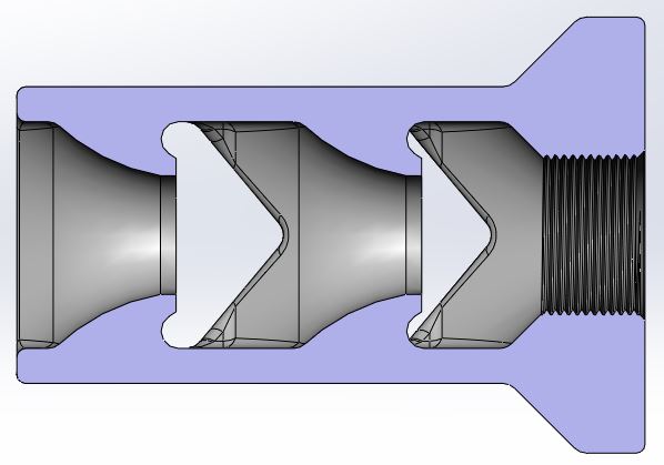 Texan muzzle brake M18 x 1 mm with rear flange 4.JPG