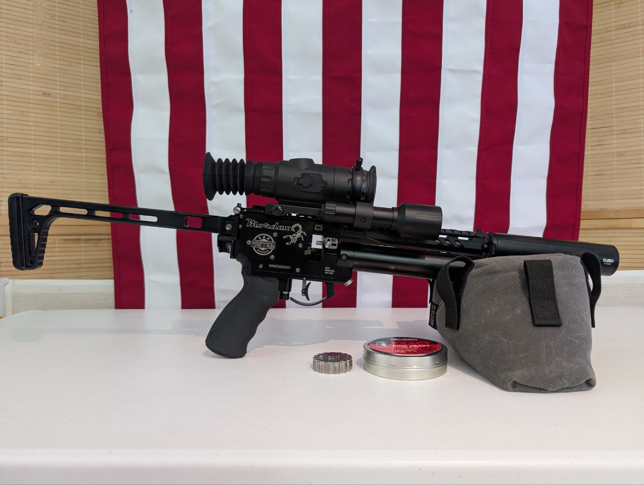Western Airguns Mordax Semi - Full Auto .25 Caliber PCP Pistol Image 3.jpg