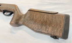 FX DRS Custom Glass Fiber Composite Stock Brown & Copper by Diamond Gun Stocks Image 3.jpg