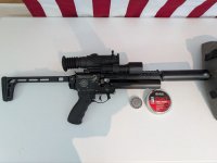 Western Airguns Mordax Semi - Full Auto .25 Caliber PCP Pistol Image 2.jpg