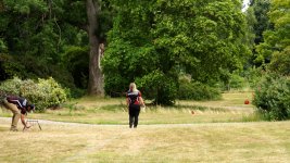 setting out and painting targets out 130 yards means a lot of walking!.jpg